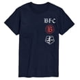 thumbnail image 1 of NWSL - Bay FC Stacked Logos - Adult Short Sleeve Tee, 1 of 2