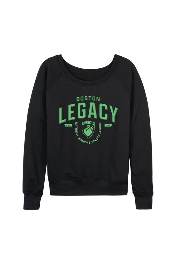 NWSL - Boston Legacy Industrial - NWSL Ladies French Terry Pullover