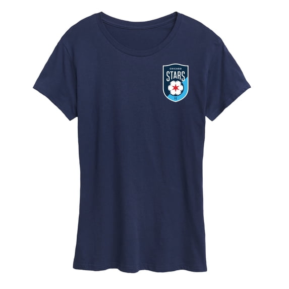 NWSL - Chicago Stars Logo - Ladies Short Sleeve Classic Fit Tee