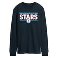 thumbnail image 1 of NWSL - Chicago Stars Modern Club - Adult Long Sleeve Tee, 1 of 2