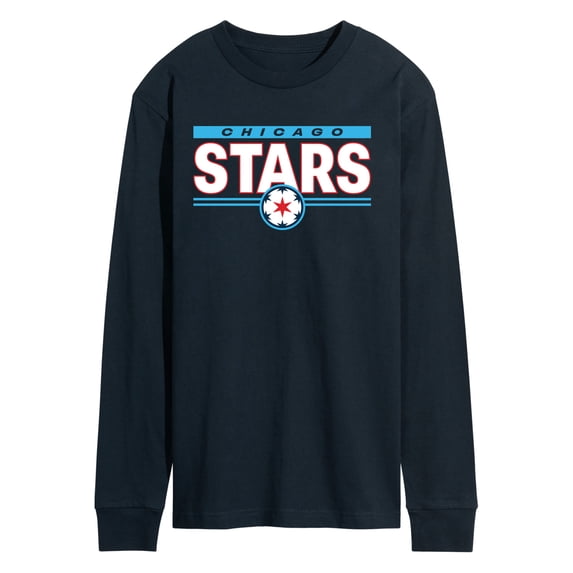 NWSL - Chicago Stars Modern Club - Adult Long Sleeve Tee