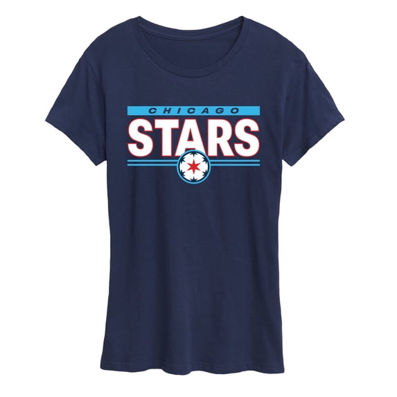 NWSL - Chicago Stars Modern Club - Ladies Short Sleeve Classic Fit Tee