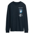 thumbnail image 1 of NWSL - Chicago Stars Stacked Logos - Adult Long Sleeve Tee, 1 of 2