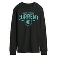 thumbnail image 1 of NWSL - Kansas City Current Indsutrial - Men's Long Sleeve Graphic T-Shirt, 1 of 2