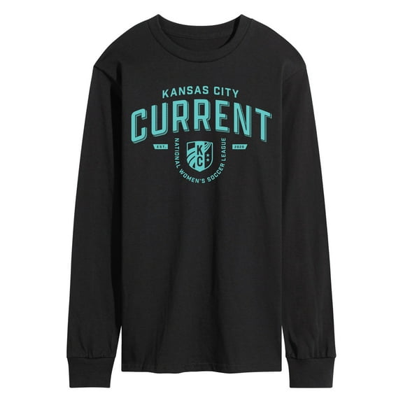 NWSL - Kansas City Current Indsutrial - Men's Long Sleeve Graphic T-Shirt