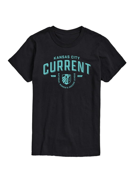 - Kansas City Current Indsutrial Men's Short Sleeve Graphic T-Shirt