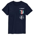 thumbnail image 1 of NWSL - Kansas City Current Stacked Logos - Adult Short Sleeve Tee, 1 of 2