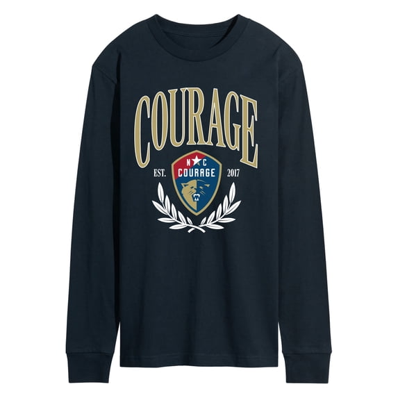 NWSL - NC Courage Club Prep - Adult Long Sleeve Tee