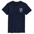 thumbnail image 1 of NWSL - NC Courage Logo - Adult Short Sleeve Tee, 1 of 2