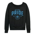 thumbnail image 1 of NWSL - Orlando Pride Industrial - Women's French Terry Long Sleeve T-shirt, 1 of 2