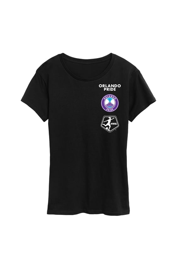 - Orlando Pride Stacked Logos Short Sleeve Graphic T-Shirt