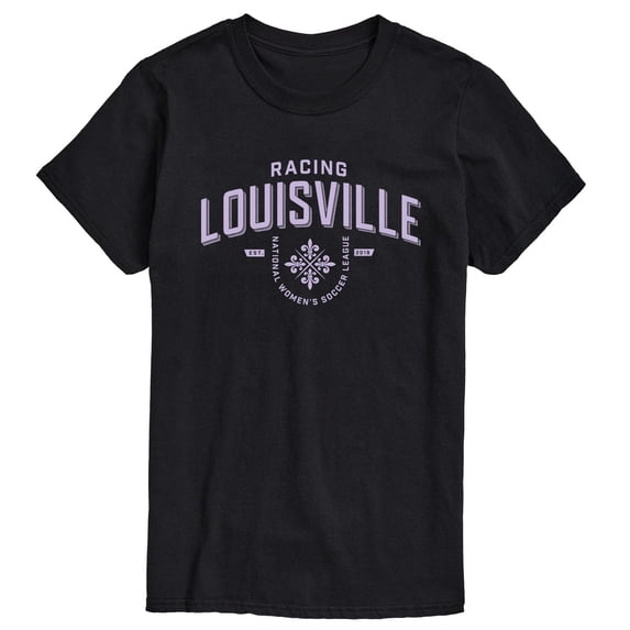 National Women's Soccer League - Racing Louisville Indsutrial Short Sleeve Graphic T-Shirt