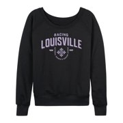 NWSL - Racing Louisville Indsutrial - Womens French Terry Long Sleeve T-shirt