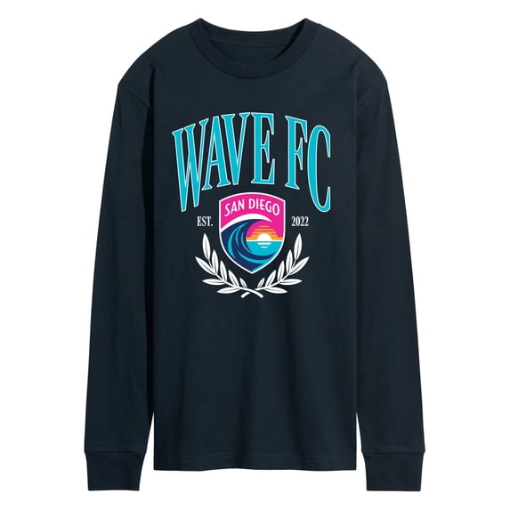 National Women's Soccer League - San Diego Wave Club Prep Long Sleeve Graphic T-Shirt
