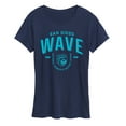 thumbnail image 1 of NWSL - San Diego Wave Industrial - Women's Short Sleeve Graphic T-Shirt, 1 of 2