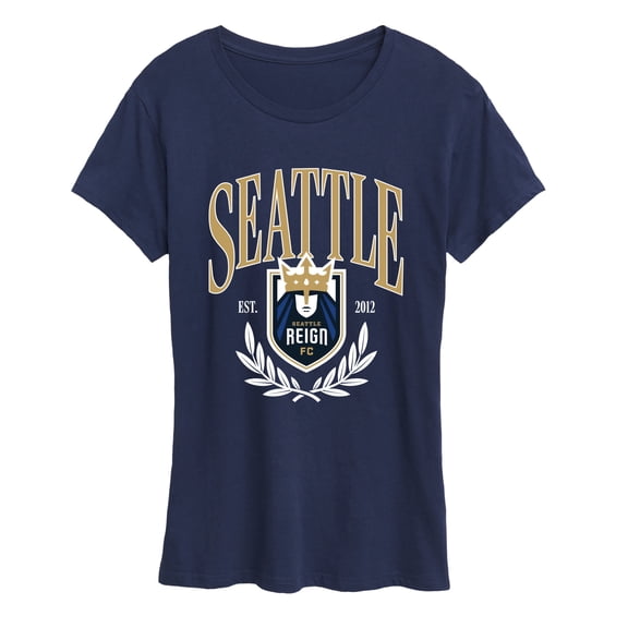 National Women's Soccer League - Seattle Reign Club Prep Short Sleeve Graphic T-Shirt