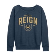 NWSL - Seattle Reign Industrial - Women's French Terry Long Sleeve T-shirt