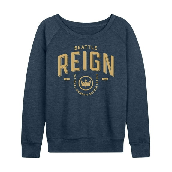 NWSL - Seattle Reign Industrial - Women's French Terry Long Sleeve T-shirt