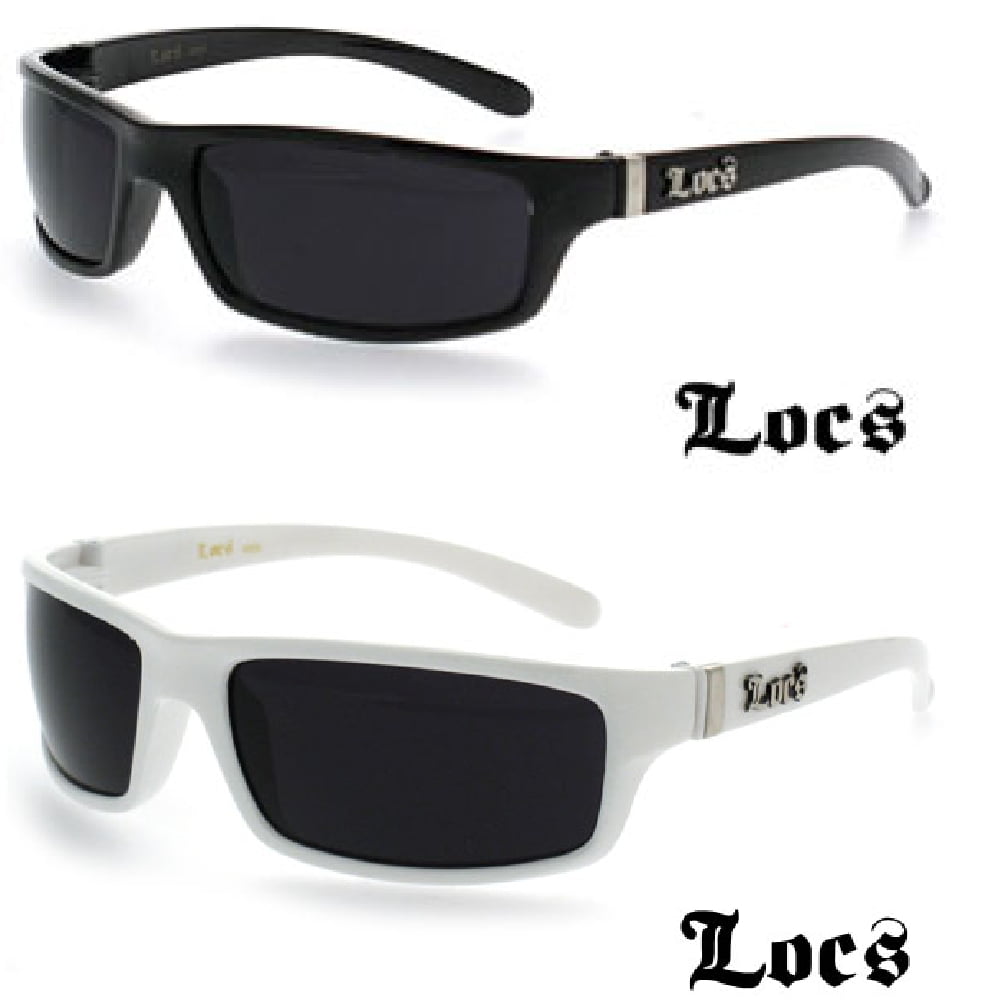 nwt Black & White sunglasses NWT 2 Pack CLASSIC HARDCORE LOCS 1-Black 91096 & 1 Black  main image 3