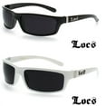 thumbnail image 1 of NWT 2 Pack Gangster LOCS 1-White  & 1 Black Sunglasses | Hardcore FREE SHIPPING, 1 of 1