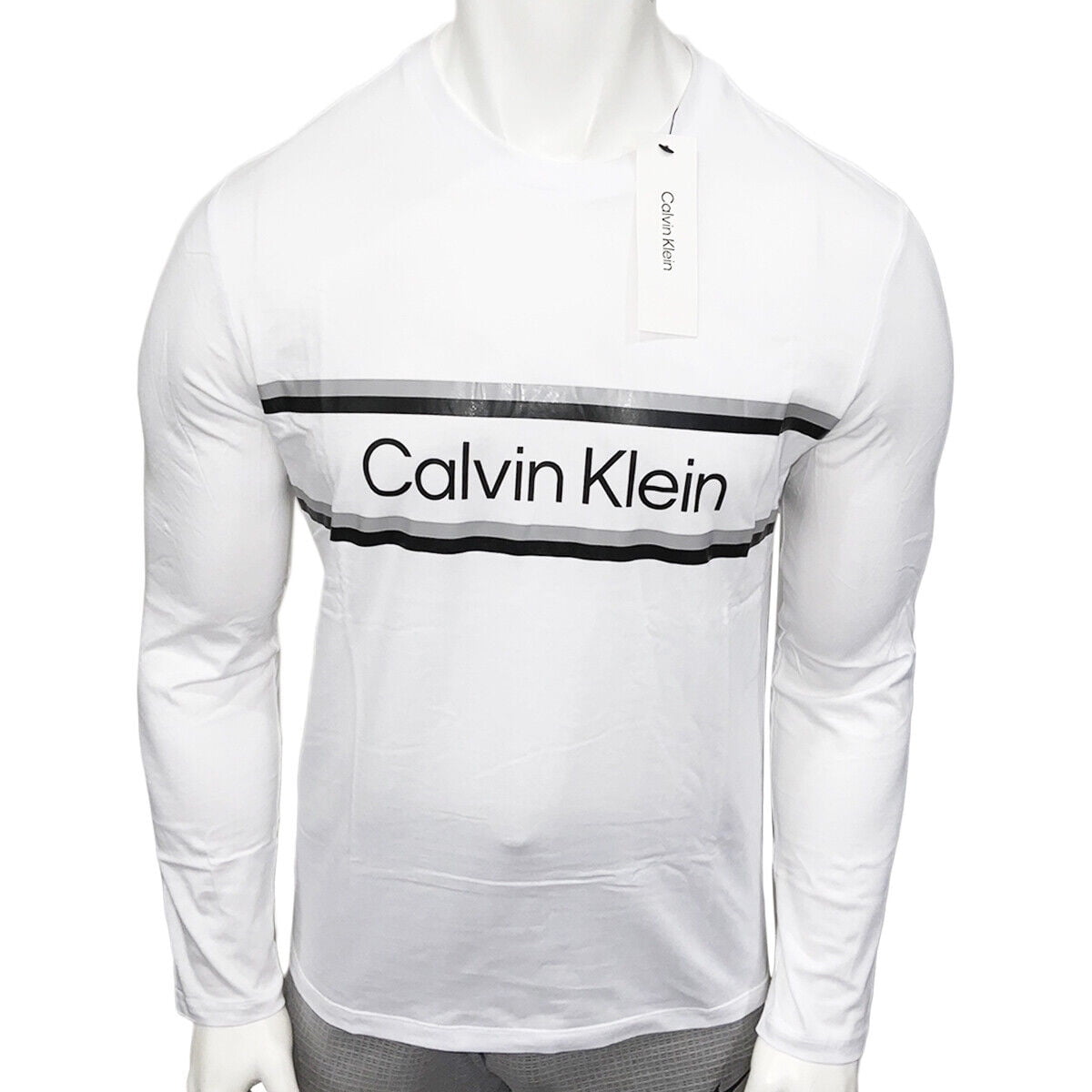 NWT Calvin Klein Auténtico Hombre Blanco Crew Dominican Republic