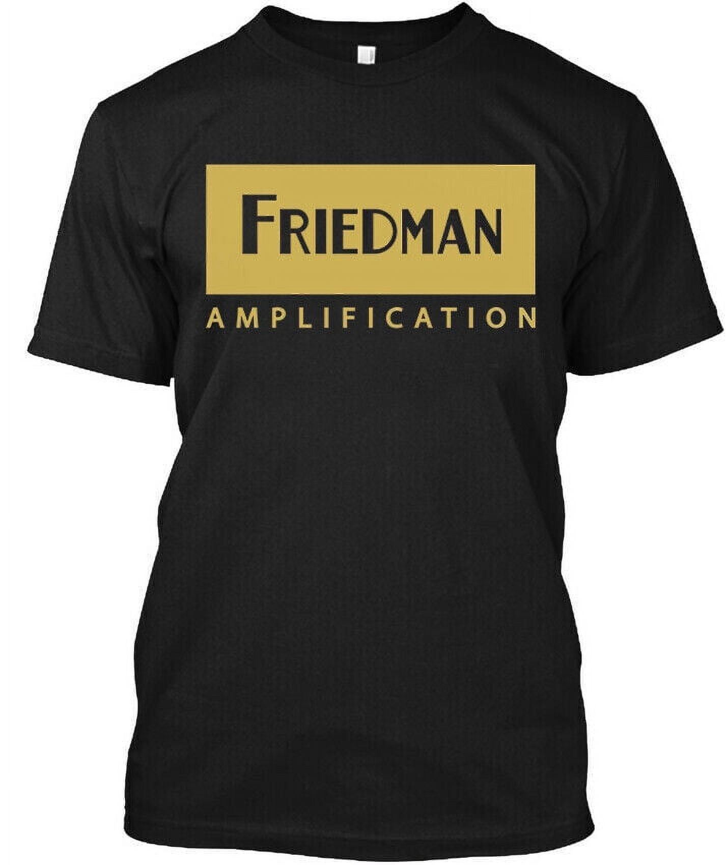 NWT Friedman Amplification Sound Amplifiers Retro Art Graphic Logo T ...
