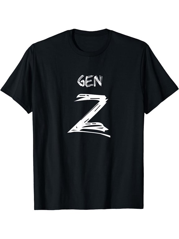 NWT Funny Gen Z Generation Z Shirt Generation Clothing Free Shipping T-Shirt
