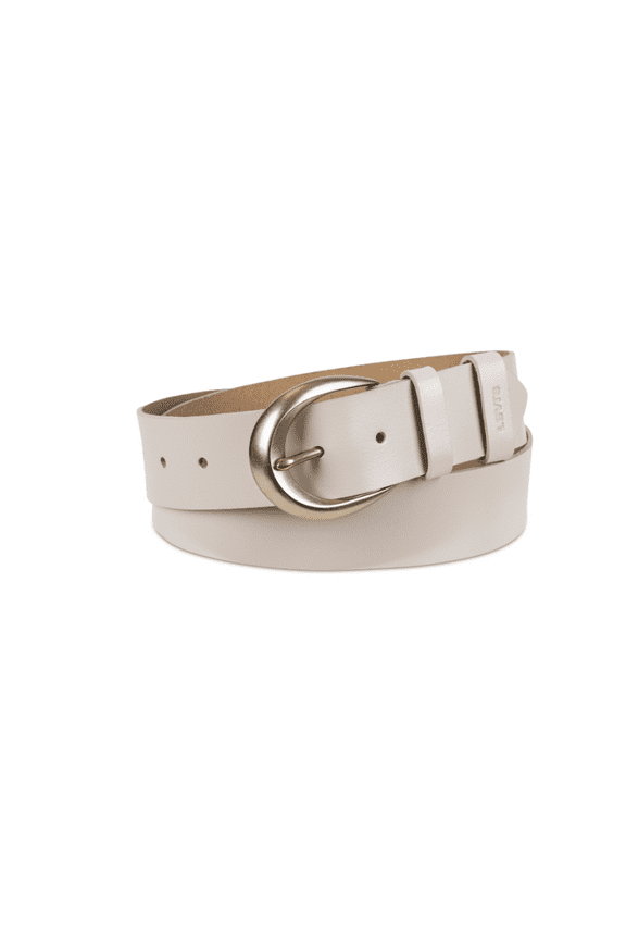 NWT Levi's Women's Sliding Loop Casual Leather Pant Belt - Wheat