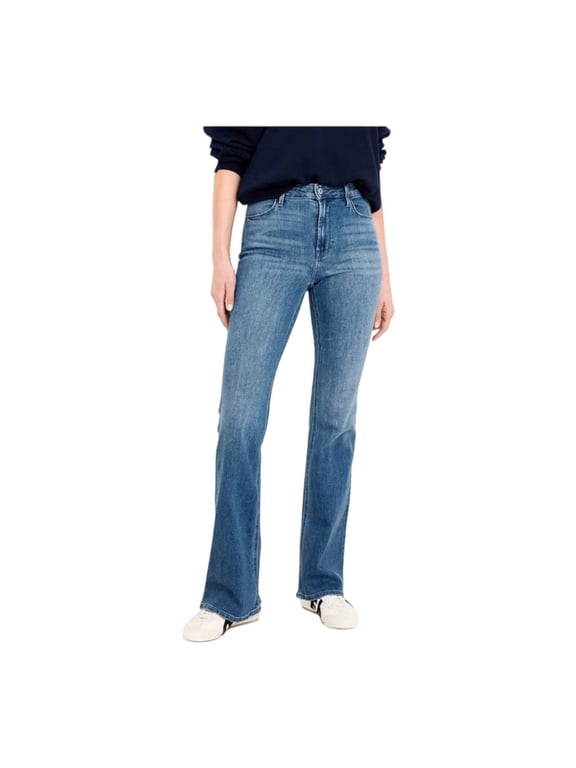 NWT Old Navy High-Waisted Wow Flare Jeans - Medium Wash - Classic Flare Boho