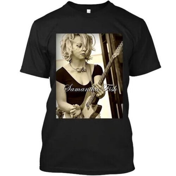 NWT Samantha Fish American Singer Guitarist Vintage Graphic T-Shirt Size S-4XL