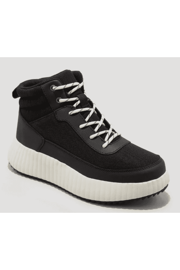 Platform Hiker Boots - Black - US 8