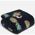 thumbnail image 1 of NWT Vera Bradley Plush Throw Blanket In Pineapple Pattern 80 x 50, 1 of 4