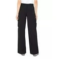 thumbnail image 1 of NWT Well Worn Women's Wide Leg Comfort Cargo Pants Black 1802153, 1 of 4