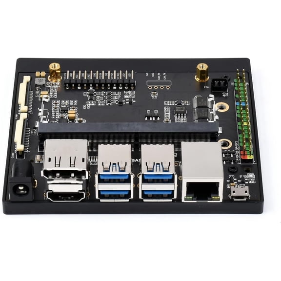 NX Development Board Based On Jetson Xavier NX Alternative Solution for Jetson Xavier NX Developer Kit Carrier Board Only Can Directly Insert into Jetson Xavier NX Module