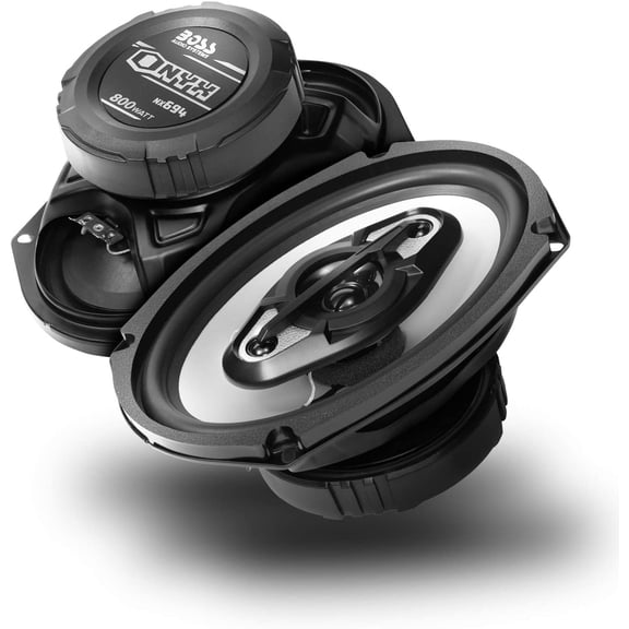 NX694 6 x 9 Inch Car Door Speakers - 800 Watts (per Pair), Coaxial, 4 Way, Full Range 4 Ohms, Sold in Pairs, Bocinas para Carro