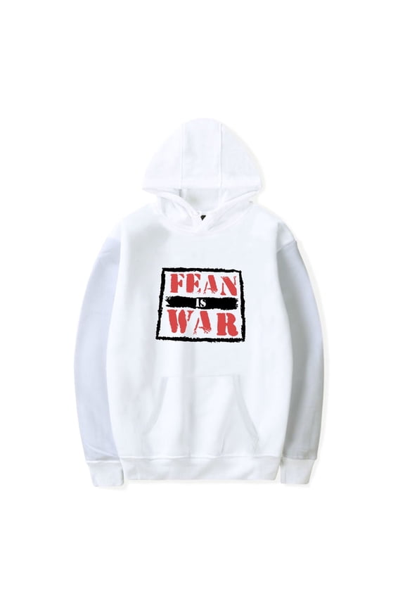 Merch Fean Is War Hoodie Hoodies Men Women Long Sleeve Winter Fashion Sweatshirt Pullover Top