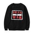 thumbnail image 1 of NXCRE Merch Fean Is War Sweatshirt Crewneck Men Women Long Sleeve Winter Hoodie Pullover Top, 1 of 2
