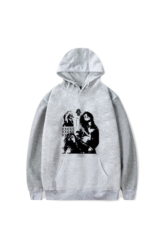 White Crow Hoodie Hoodies Men Women Long Sleeve Winter Fashion Sweatshirt Pullover Top