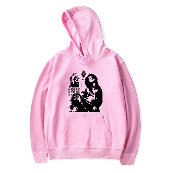 NXCRE Merch White Crow Hoodie Hoodies Men Women Long Sleeve Winter Fashion Sweatshirt Pullover Top