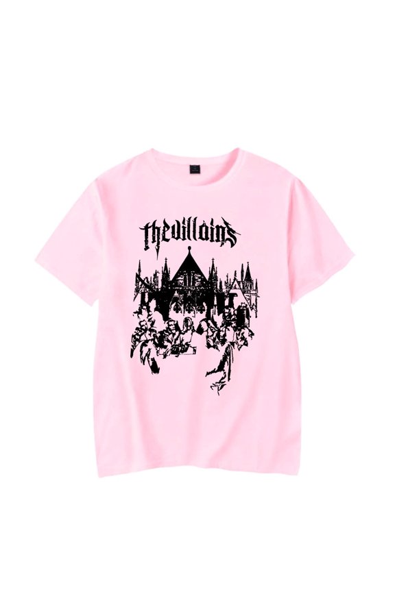 NXCRE The Villains Unisex Short Sleeve T - shirt Summer Fashion Crewneck Tee