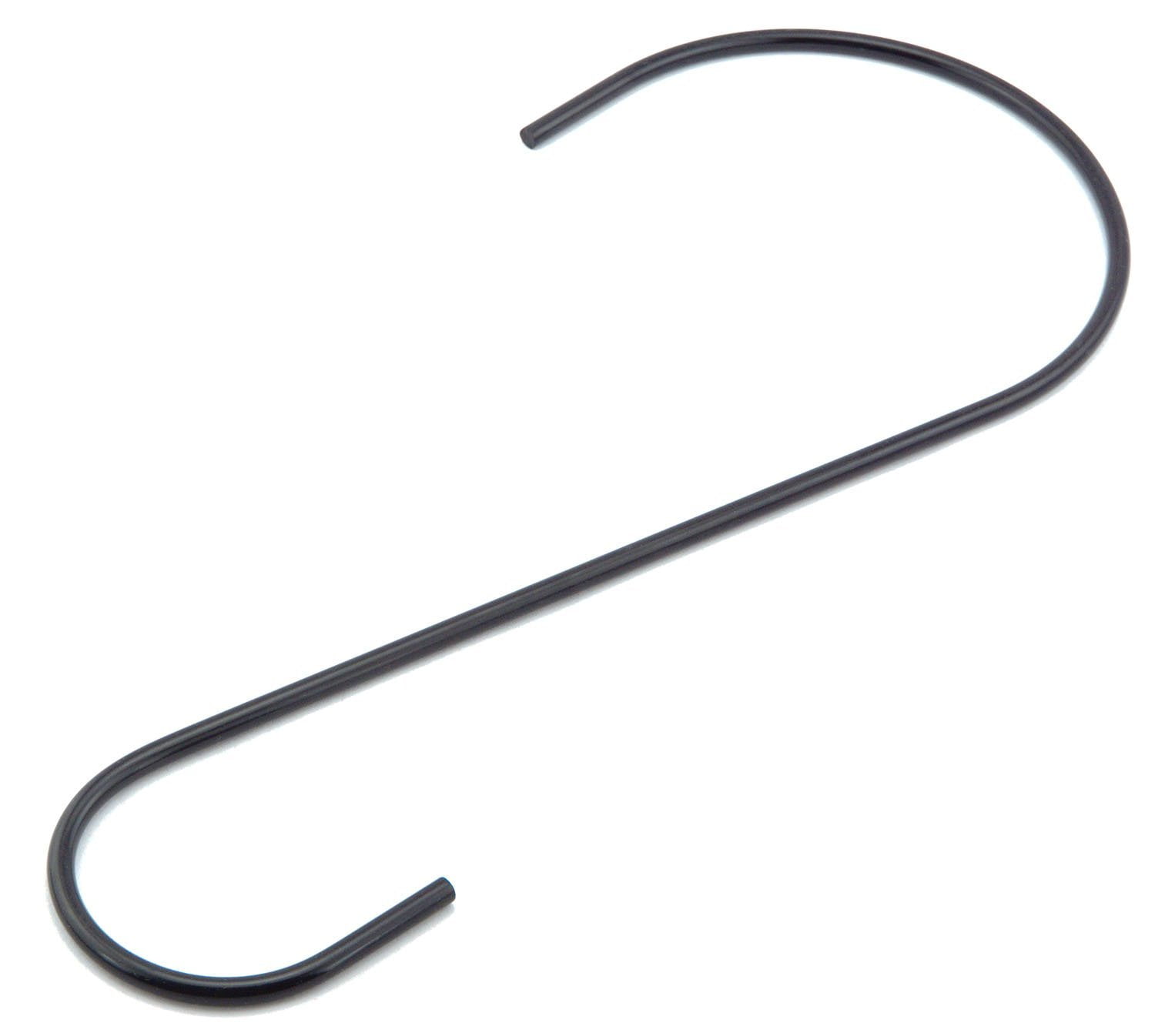 Black Heavy Duty Rust Resistant Metal S Hook for Outdoor Decoration