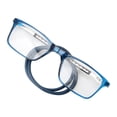 thumbnail image 1 of NXMY 2PCS Reading Glasses Hanging Folding Magnetic Front Click Connect Neck Readers Lightweight Eyeglasses for Men and Women 2.0 Magnification, 1 of 8