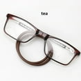 thumbnail image 1 of NXMY Reading Glasses Men Hanging Folding Magnetic Front Click Connect Neck Readers Portable Reading Glasses for Men and Women 2 Magnification Brown, 1 of 10