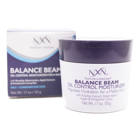 NXN Nurture by Nature BALANCE BEAM Oil Control Moisturizer for a Matte Glow for Oily/Combination Skin 1.7oz