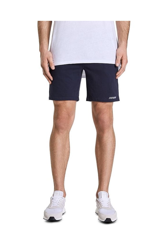 Mens United Track Active Cotton Athletic Shorts 36 Navy