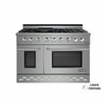 thumbnail image 1 of NXR  48" Stainless Steel Pro-Style Propane Gas Range with 7.2 cu.ft. Convection Oven SC4811LP, 1 of 7