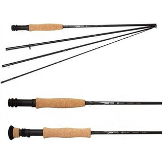 Redington Lightweight 4 Piece Classic Trout Angler Small Fly Fishing Rod,  Red 
