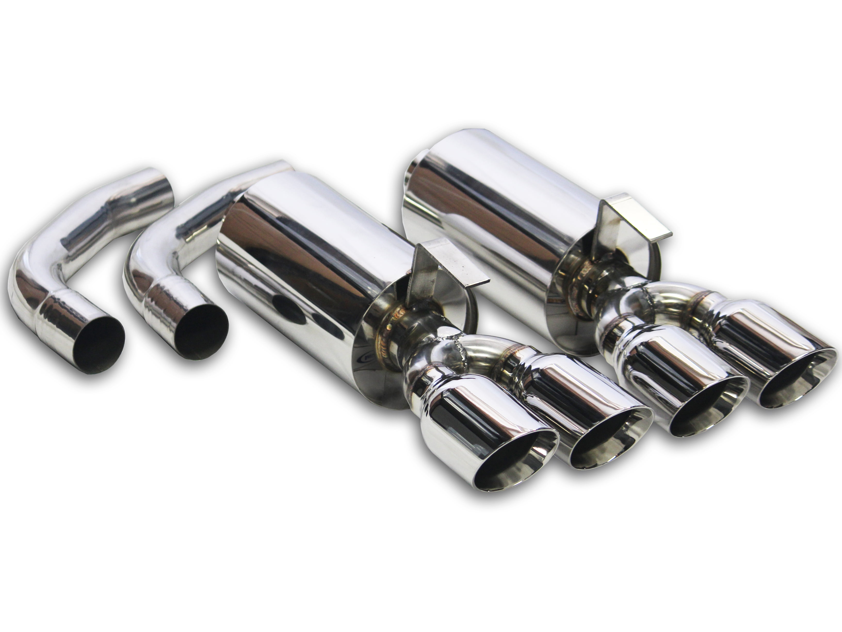 NXT Step Performance Axle Back Exhaust System Compatible with 1984-1985 C4 Corvette EX3035A