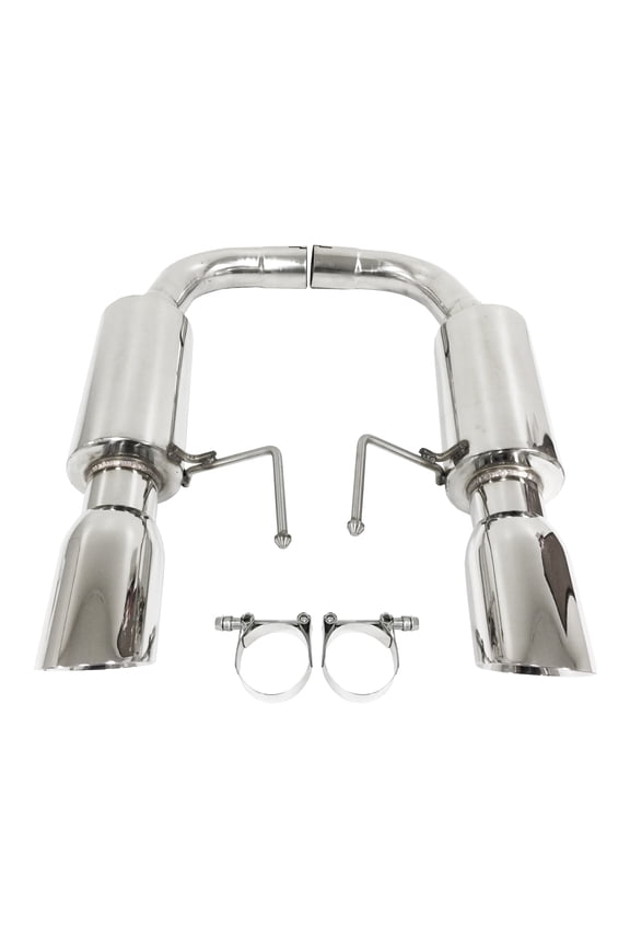 Axle Back Exhaust System Compatible with 2015-2024 Mustang 2.3L EcoBoost EX3041