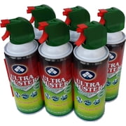 Ultra Duster Industrial Strength Compressed Air Duster Cleaner 10 oz. 6/Pack UDS-10P6